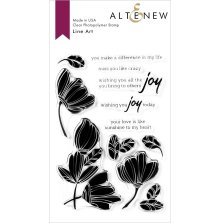 Altenew Clear Stamps 4X6 - Line Art