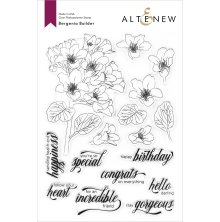 Altenew Clear Stamps 6X8 - Bergenia Builder