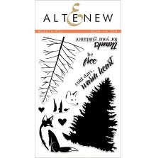 Altenew Clear Stamps 4X6 - Modern Fox