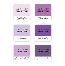 Altenew Dye Inks 6 Mini Cube Set - Lilac Blossoms