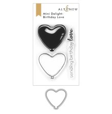 Altenew Mini Delight Stamp &amp; Die Set - Birthday Love