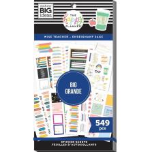 Me &amp; My Big Ideas Happy Planner Sticker Value Pack - Wise Teacher BIG