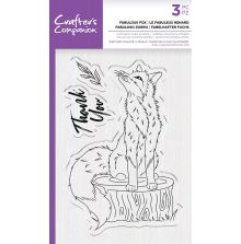 Crafters Companion Photopolymer Stamp - Fabulous Fox UTGENDE