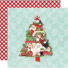 Simple Stories SV North Pole Double-Sided Cardstock 12X12 - The Trim UTGENDE