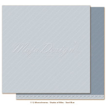 Maja Design Monochromes 12X12 Shades of Miles Apart - Steel Blue