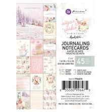 Prima Journaling Cards 3X4 45/Pkg - Sugar Cookie By Frank Garcia UTGENDE