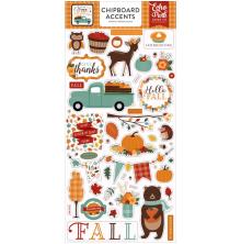 Echo Park Happy Fall Chipboard 6X13 - Accents UTGENDE