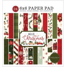 Carta Bella Double-Sided Paper Pad 6X6 - Hello Christmas