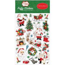 Carta Bella Puffy Stickers - Dear Santa