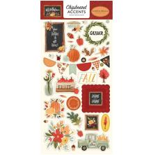 Carta Bella Hello Autumn Chipboard 6X13 - Accents UTGENDE