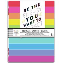 Me &amp; My Big Ideas Happy Planner Journal Books 3/Pkg - Radiate Positivity