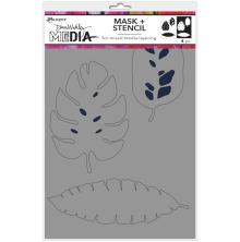 Dina Wakley MEdia Stencils + Masks 6X9 - Tropical