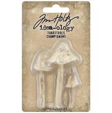 Tim Holtz Idea-Ology Resin Toadstools 3/Pkg