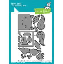 Lawn Fawn Dies - Tiny Gift Box Unicorn &amp; Horse Add-On LF2173