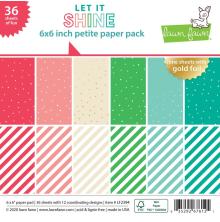 Lawn Fawn Petite Paper Pack 6X6 - Let It Shine