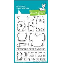 Lawn Fawn Clear Stamps 4X6 - Snow Much Fun LF2411