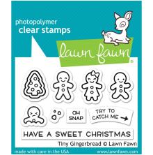 Lawn Fawn Clear Stamps 2X3 - Tiny Gingerbread LF2417