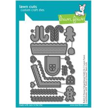 Lawn Fawn Dies - Build-A-House Gingerbread Add-On LF2438