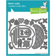 Lawn Fawn Dies - Acorn House LF2440