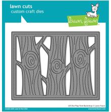 Lawn Fawn Dies - Lift The Flap Tree Backdrop LF2451