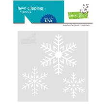 Lawn Fawn Stencils - Snowflake Trio