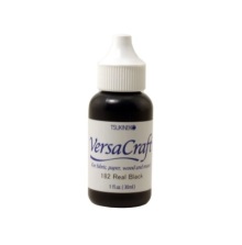 VersaCraft Ink Refill 30ml - Real Black