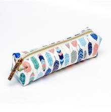 Carpe Diem Slim Pencil Case - Feathers