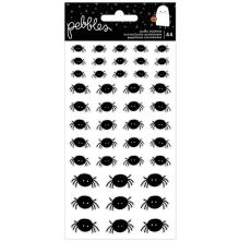 Pebbles Puffy Stickers 44/Pkg - Spoooky Spider