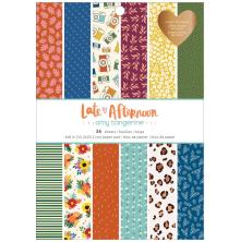 Amy Tangerine Single-Sided Paper Pad 6X8 - Late Afternoon