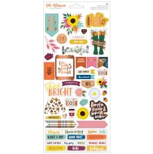 Amy Tangerine Cardstock Stickers - Late Afternoon