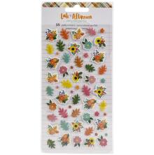 Amy Tangerine Mini Puffy Stickers 55/Pkg - Late Afternoon