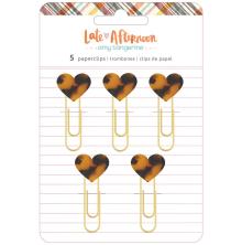 Amy Tangerine Paper Clips - Late Afternoon