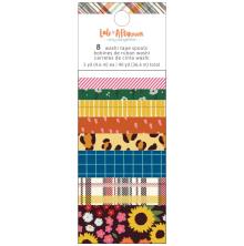 Amy Tangerine Washi Tape 8/Pkg - Late Afternoon