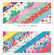 Paige Evans Single-Sided Paper Pad 12X12 - Go The Scenic Route UTGENDE