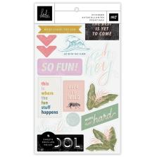 Heidi Swapp Sticker Book 312/Pkg - Old School