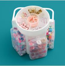 We R Memory Keepers Craft Caddy Translucent Plastic Storage