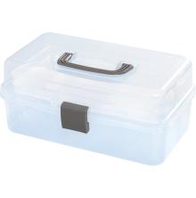 We R Memory Keepers Craft Tool Box Translucent Plastic Storage