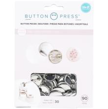 We R Memory Keepers Button Press Refill Pack 30/Pkg - Small