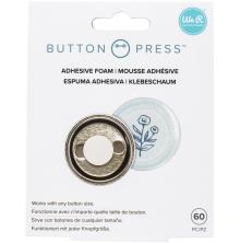 We R Memory Keepers Button Press Adhesive Foam 60/Pkg