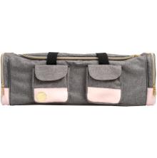 We R Memory Keepers Crafters Machine Tote - Pink &amp; Grey
