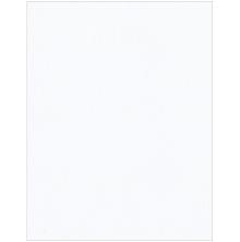Bazzill Cardstock 8.5X11 25/Pkg- Smooth White