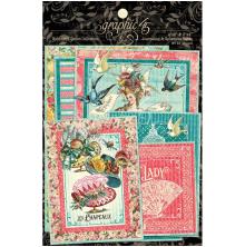 Graphic 45 Ephemera &amp; Journaling Cards - Ephemera Queen