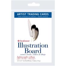 Strathmore Artist Trading Cards 2.5X3.5 5/Pkg - Illustration Board Vellum