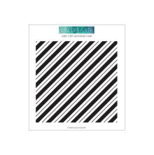 Concord &amp; 9th Clear Stamps 6X6 - Candy Stripe Background