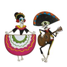 Tim Holtz Sizzix Thinlits Dies - Day of the Dead 664969