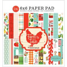 Carta Bella Double-Sided Paper Pad 6X6 - Farm To Table