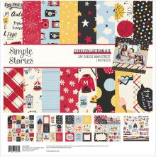 Simple Stories Collection Kit 12X12 - Say Cheese Main Street UTGENDE