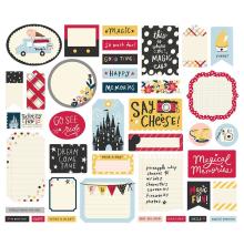 Simple Stories Bits &amp; Pieces Die-Cuts 39/Pkg - Say Cheese Main Street Journal UT