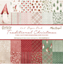 Maja Design 6x6 Paper Pack - Traditional Christmas