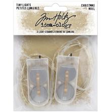 Tim Holtz Idea-Ology Battery Operated Wire Light Strands 2/Pkg